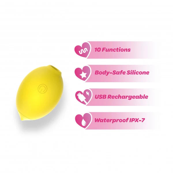 Viben Dreamii Lemon Bliss Vibrating & Suction Stimulator