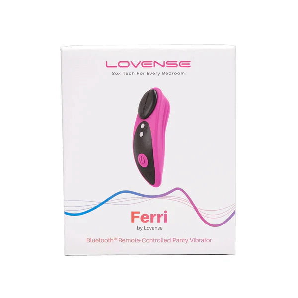 Lovense Ferri app-controlled panty vibrator with magnetic cap
