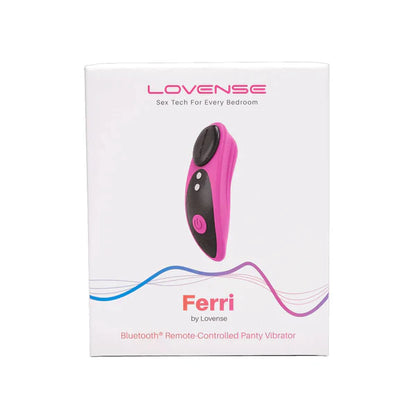 Lovense Ferri app-controlled panty vibrator with magnetic cap