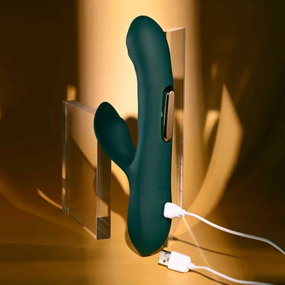 Evolved Heart of Gold Dual-Stimulation Vibrator