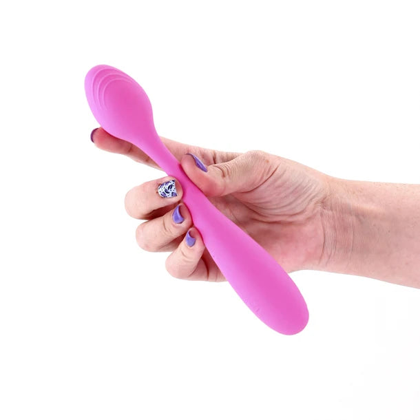 Pretty in Pink Rosé Poseable Dual-Motor Vibrator