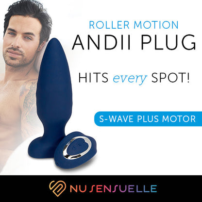 Nu Sensuelle AndII Plug - Navy Blue