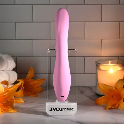 Evolved Push the Button G-Spot & Clitoral Vibrator