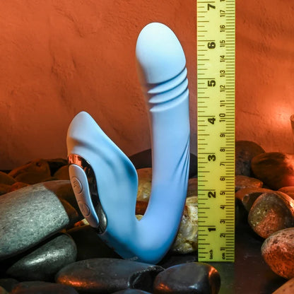 Evolved Tap & Thrust Dual-Motor Thrusting Vibrator