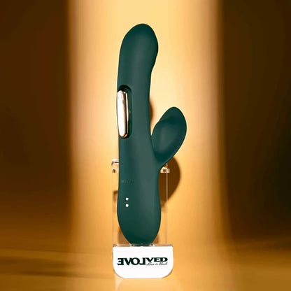 Evolved Heart of Gold Dual-Stimulation Vibrator
