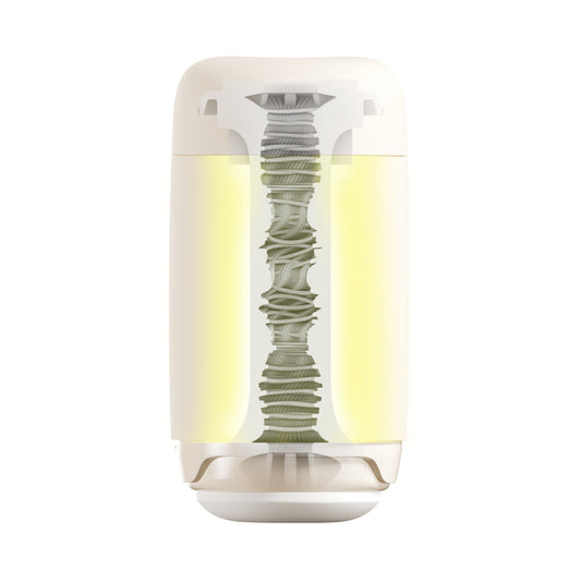 Tenga Puffy Male Masturbator - Latte Brown