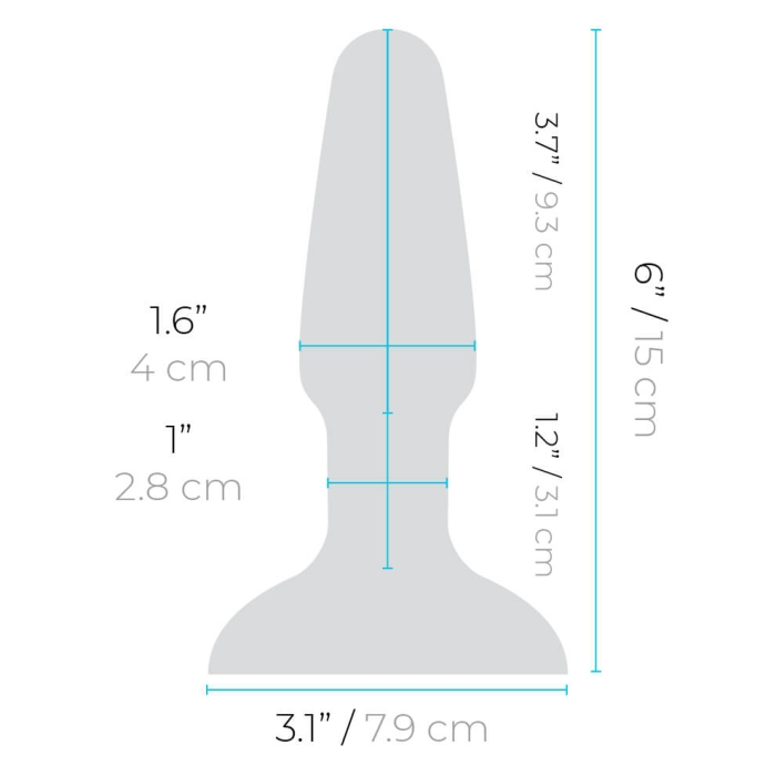 b-Vibe Rimming Petite Plug 2 | Teal