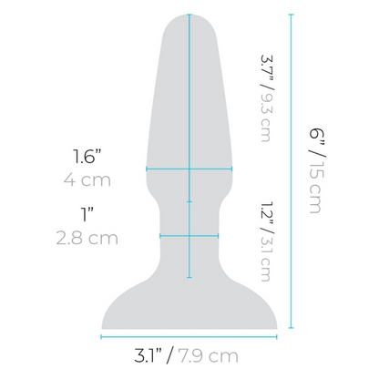 b-Vibe Rimming Petite Plug 2 | Teal