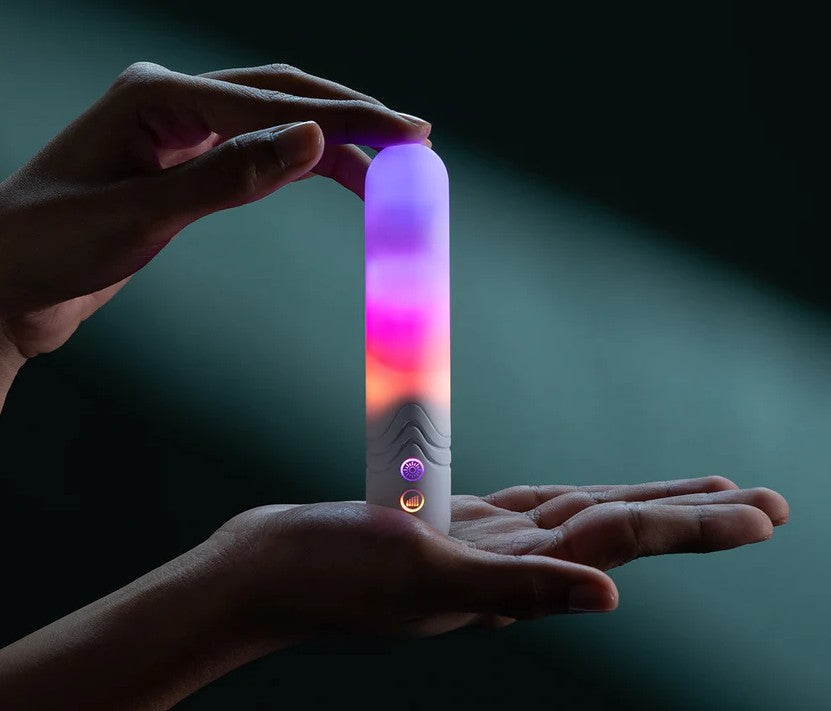 Illumination The Bullet compact RGB bullet vibrator with silicone body