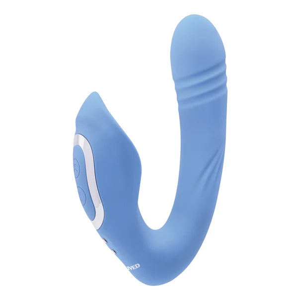 Evolved Tap & Thrust Dual-Motor Thrusting Vibrator
