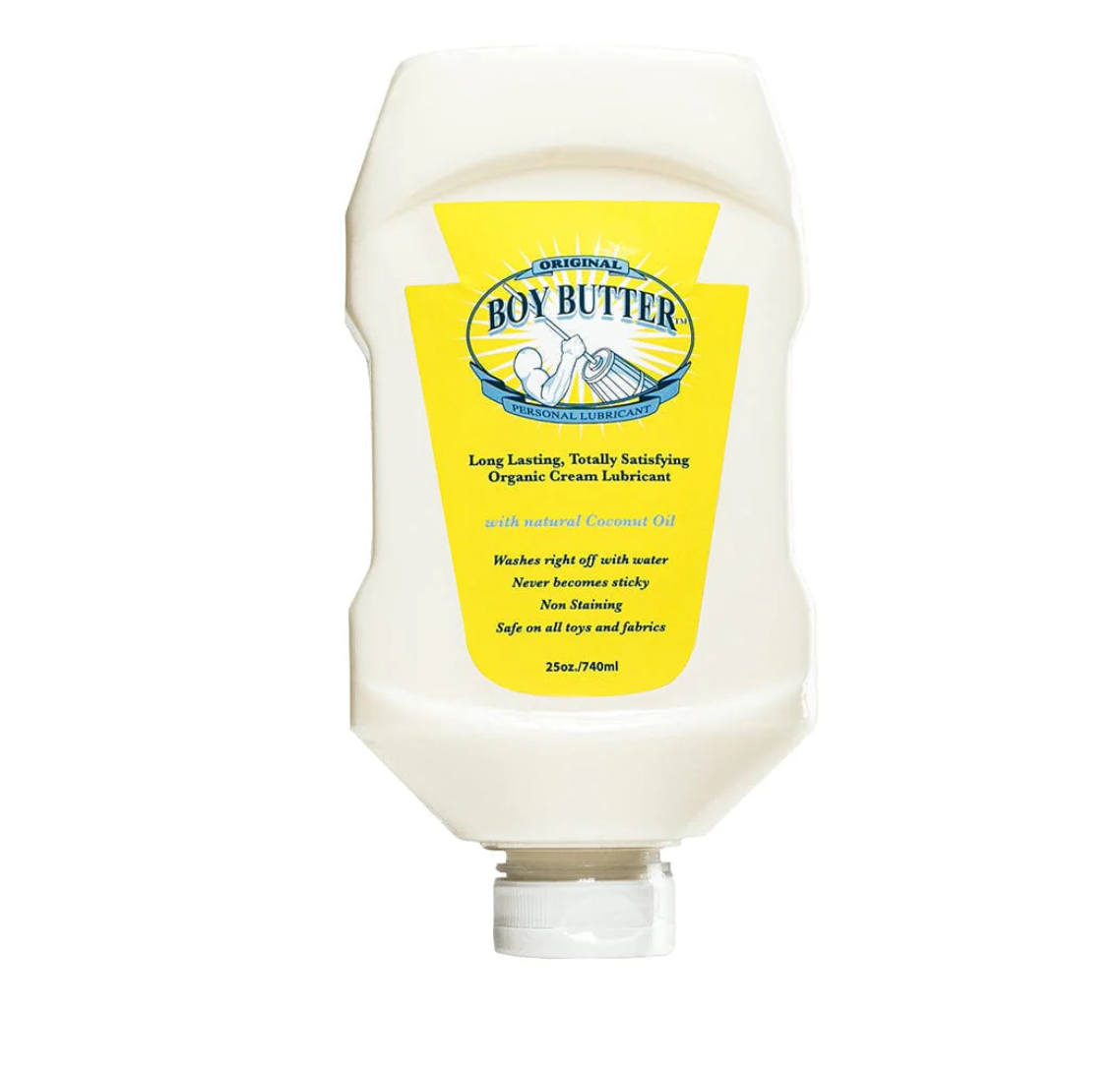 Boy Butter Original Formula – Oil Based Lubricant - Various Sizes