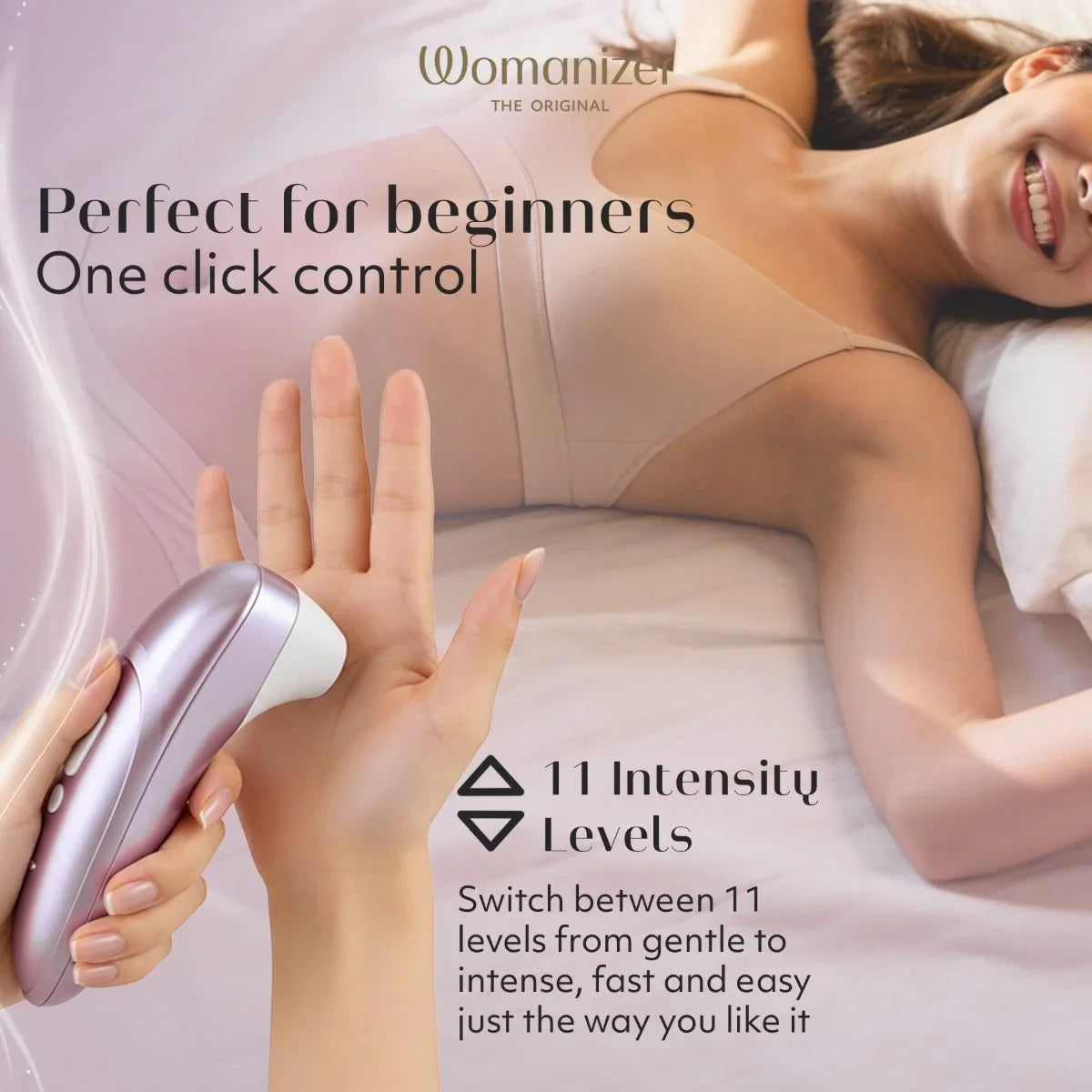 Womanizer Pro Pleasure Air Clitoral Stimulator