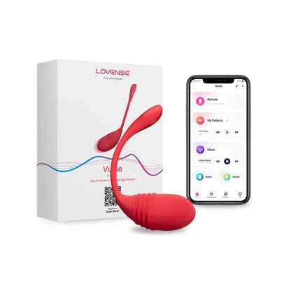 Lovense Vulse App-Controlled Thrusting Egg Vibrator