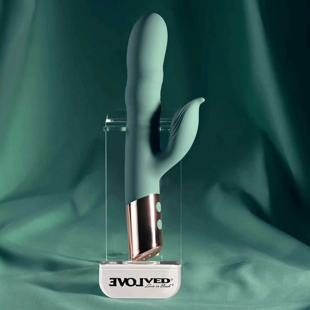 Evolved The Shimmy Thrusting Dual-Stimulation Vibrator