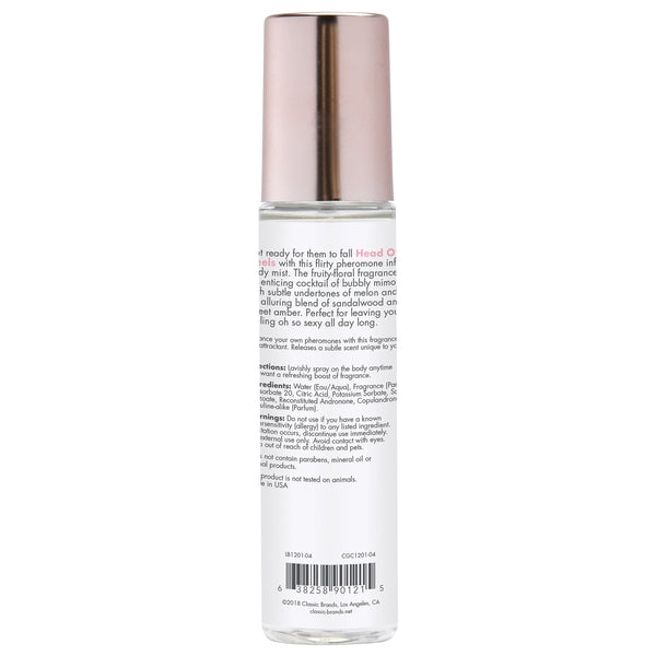 CG Head Over Heels Fragrance Body Mist with Pheromone - Floral 3.5oz / 103mL