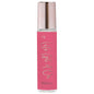 A pink bottle of CG Let's Get It On Fragrance Body Mist with Pheromones. The bottle cap is metallic, and the product is presented in a clear liquid form.
