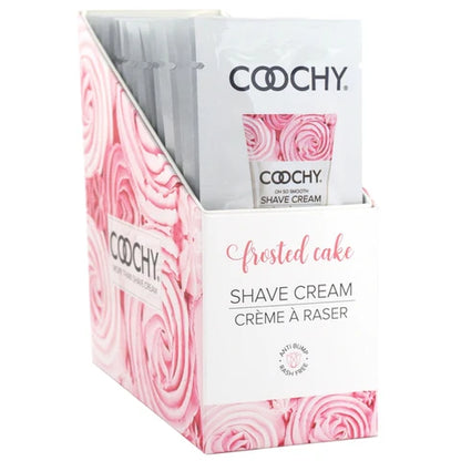 Coochy Shave Cream – Frosted Cake - 3.4 oz / 7.2 oz /1 2.5 oz / 32 oz / 0.5 oz