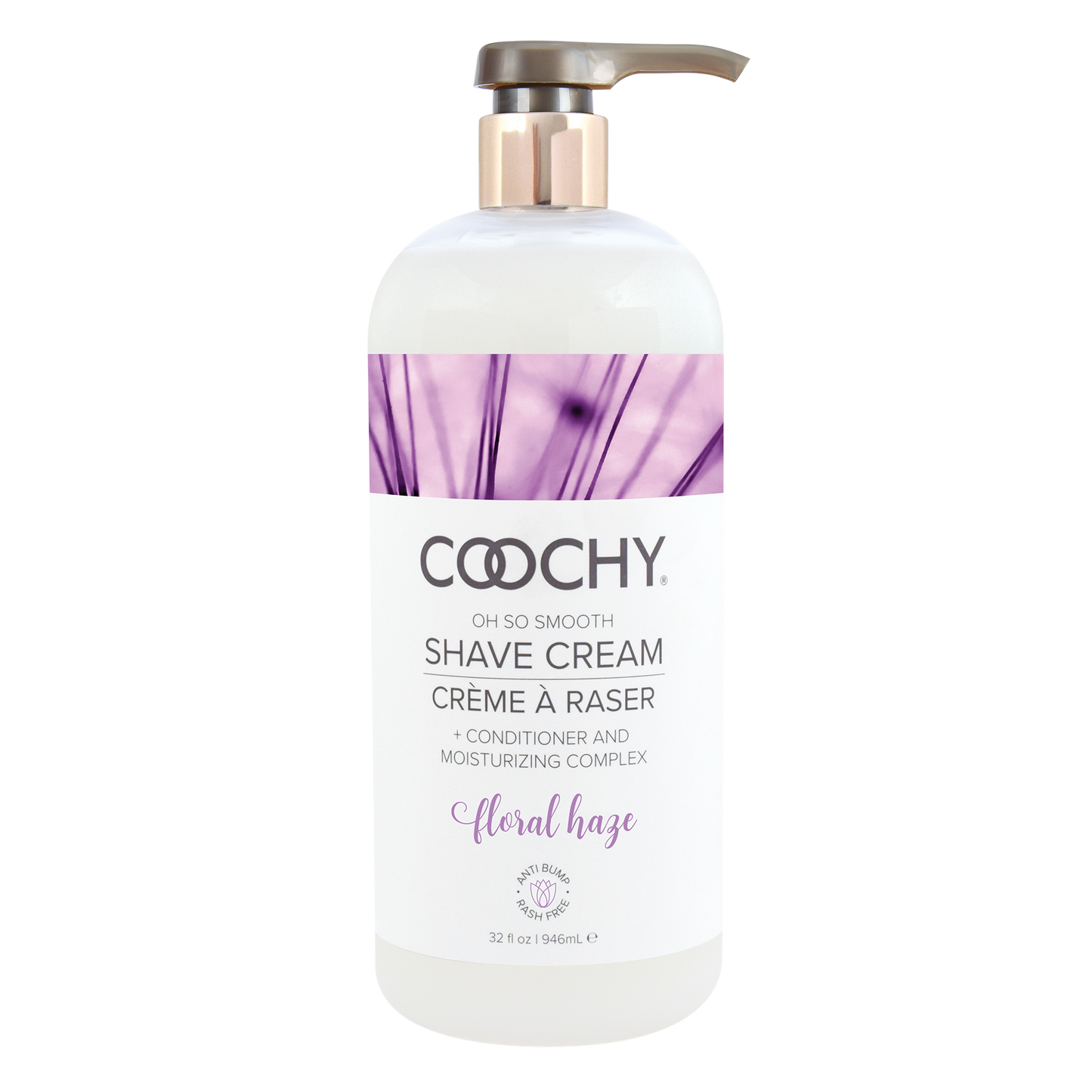 Coochy Shave Cream – Floral Haze - 3.4oz/7.2oz/12.5oz/32oz/0.5oz