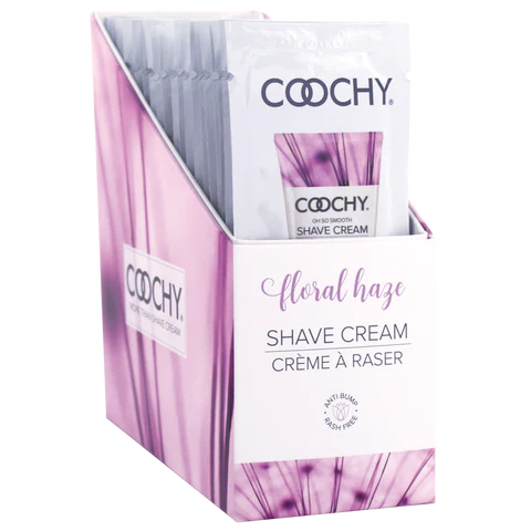 Coochy Shave Cream – Floral Haze - 3.4oz/7.2oz/12.5oz/32oz/0.5oz