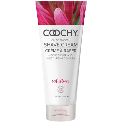 Coochy Shave Cream – Seduction - 3.4oz/7.2oz/12.5oz/32oz/0.5oz