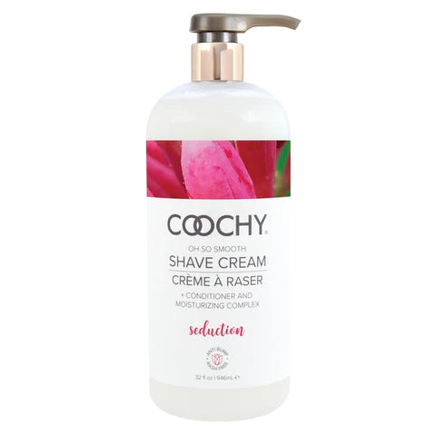 Coochy Shave Cream – Seduction - 3.4oz/7.2oz/12.5oz/32oz/0.5oz