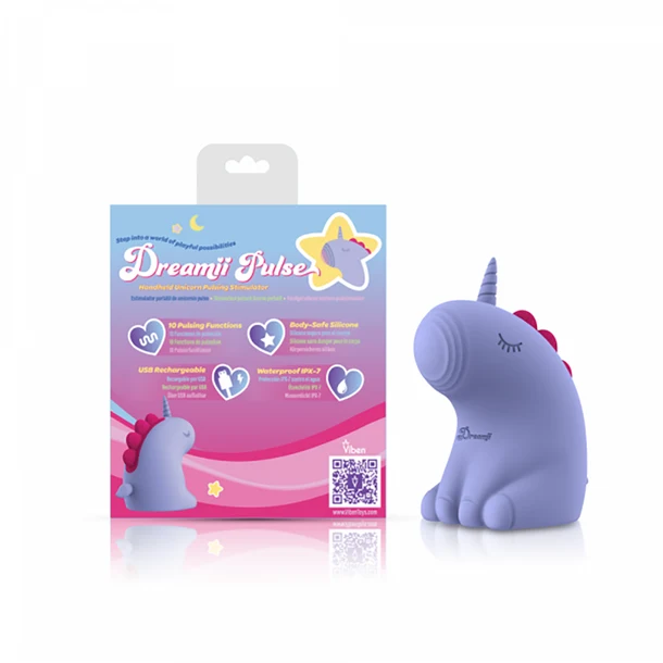Dreamii Pulse Pulsing Unicorn Mini Vibrator