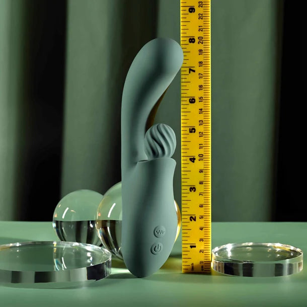 Evolved Spiral Charm Dual-Stimulation Clitoral Vibrator