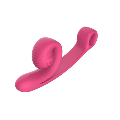 SVibe Snail CURVE Dual-Stimulation Vibrator - Pink