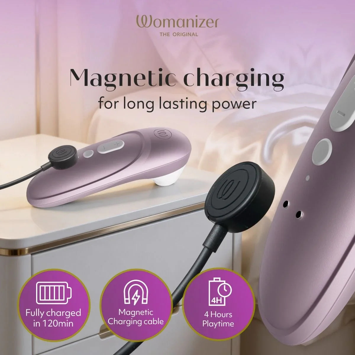 Womanizer Pro Pleasure Air Clitoral Stimulator