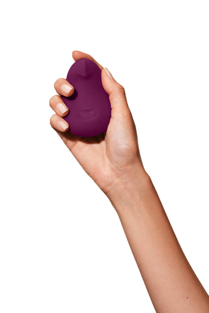 Dame Pom soft silicone vibrator with squishy curved body