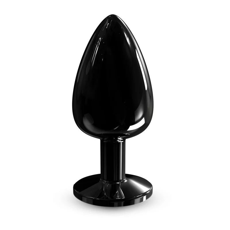 Dorcel Diamond Anal Plug – Black / Gold -  Large
