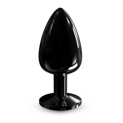 Dorcel Diamond Anal Plug – Black / Gold -  Large