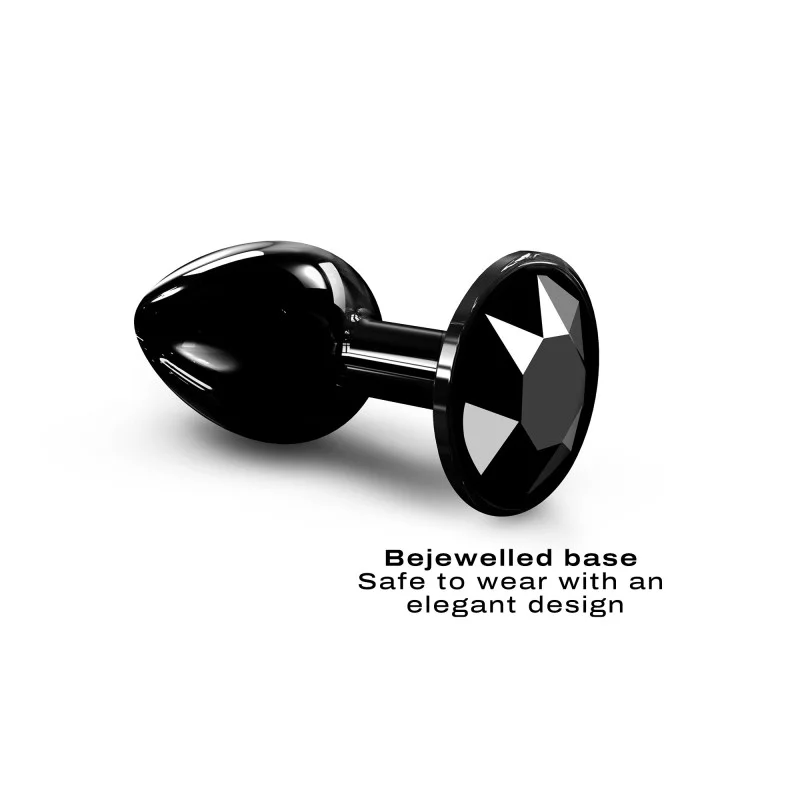 Dorcel Diamond Anal Plug – Black/ Gold - Small