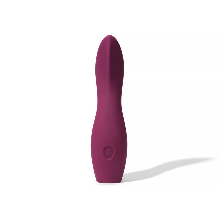 Dame Dip slim vibrator in matte silicone finish
