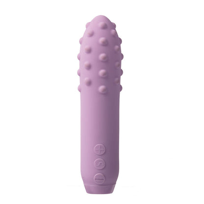 Je Joue Duet Bullet Vibrator – Compact dual-surfaced bullet with rounded pleasure points and smooth side for external stimulation

