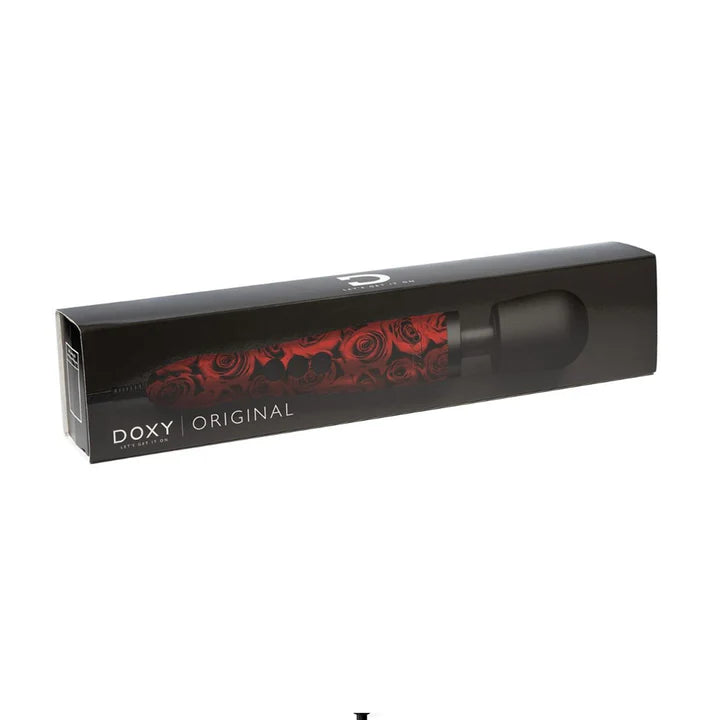 DOXY Original Wand Massager – classic full-size plug-in vibrator with silicone head