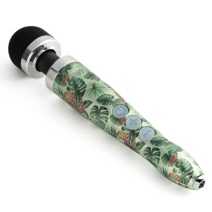 DOXY Die Cast 3R – Pineapple Edition compact tropical rechargeable wand vibrator