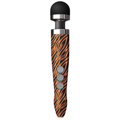 DOXY Die Cast 3R rechargeable compact wand vibrator with silicone head and travel lock