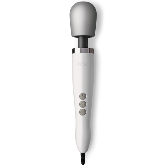 DOXY Original Wand Massager – classic full-size plug-in vibrator with silicone head