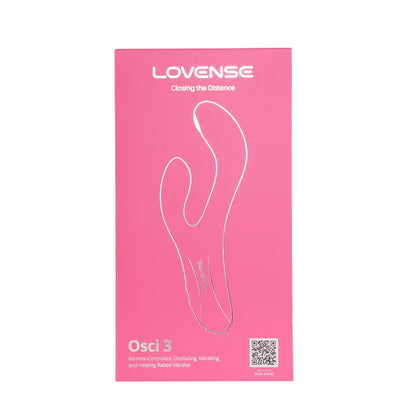 Lovense Osci 3 App-Controlled Rabbit Vibrator