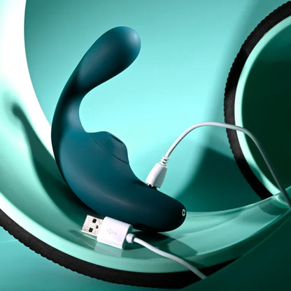 Playboy Charmer Clitoral Suction Dual-Stimulation Vibrator