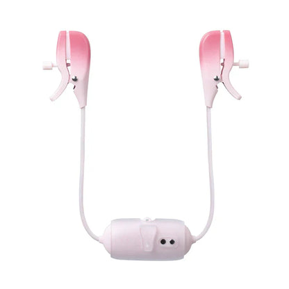 Lovense Gemini app-controlled vibrating nipple clamps made from body-safe silicone and ABS