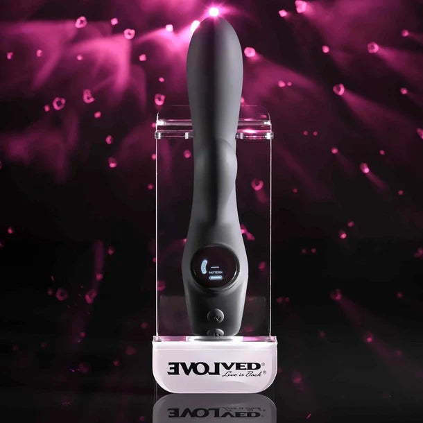 Evolved Black Magic Dual-Stimulation Vibrator
