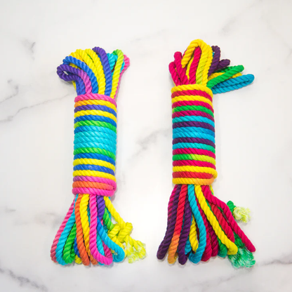 Emojibator Funfetti Rainbow Bondage Rope