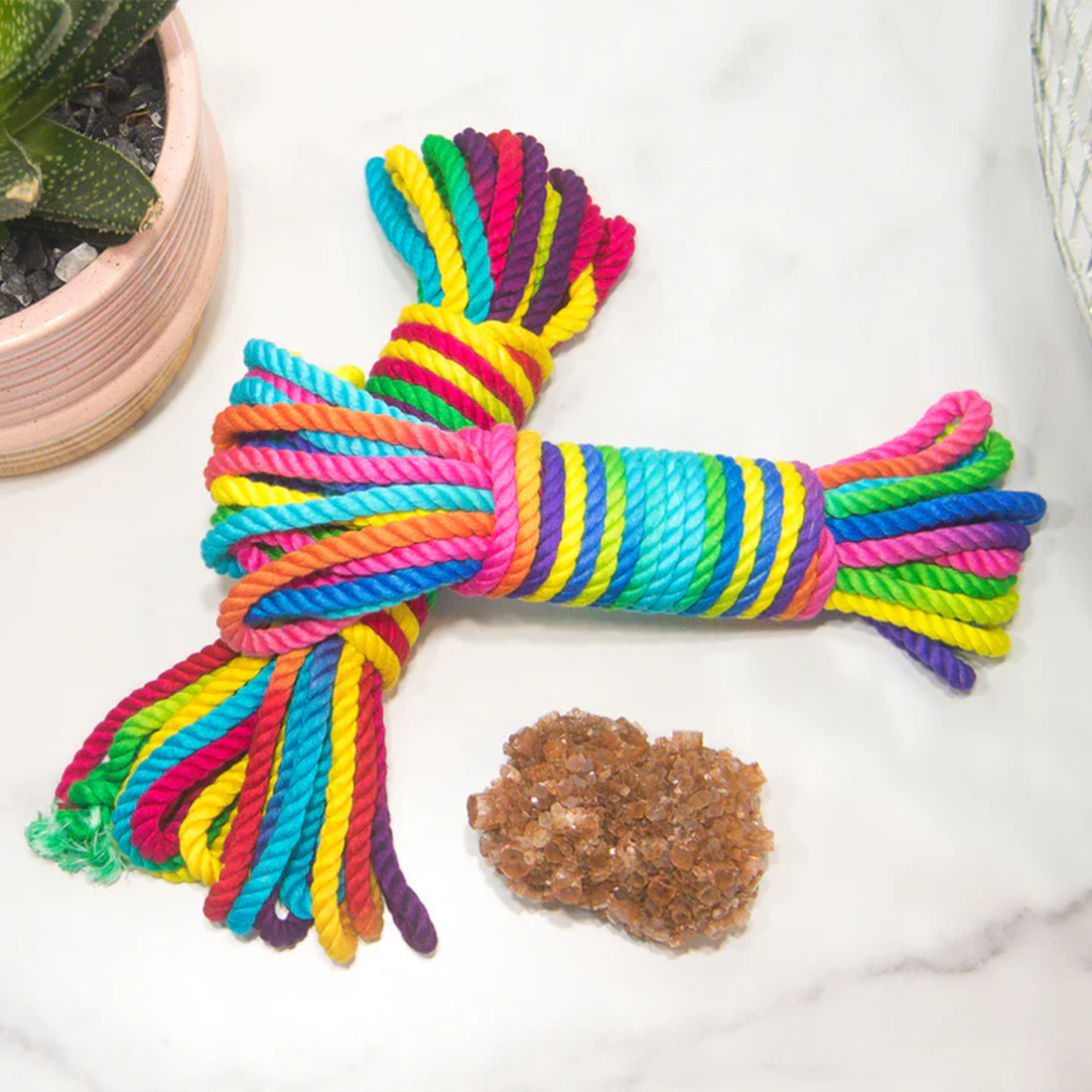 Emojibator Funfetti Rainbow Bondage Rope