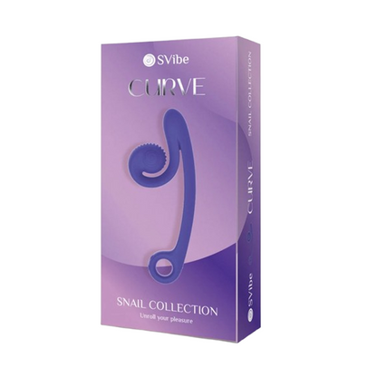 SVibe Snail CURVE Dual-Stimulation Vibrator 