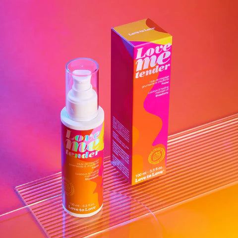 LOVE TO LOVE Love Me Tender Massage Oil – Warming Flavored Oil