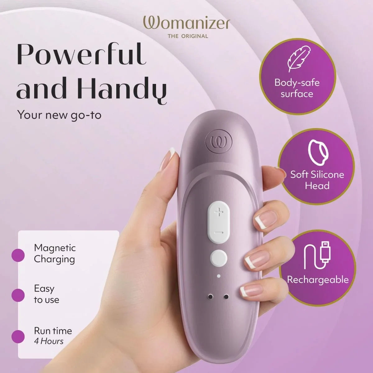 Womanizer Pro Pleasure Air Clitoral Stimulator