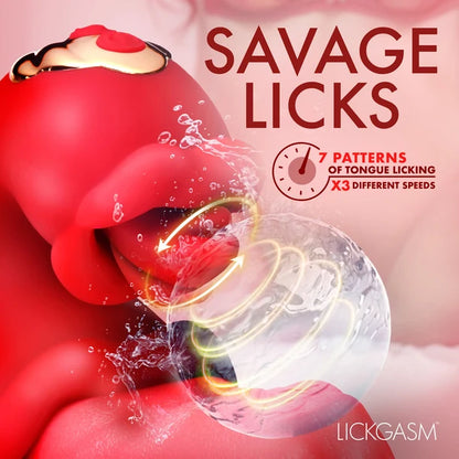 Lickgasm Lick Lasher Licking Vibrator