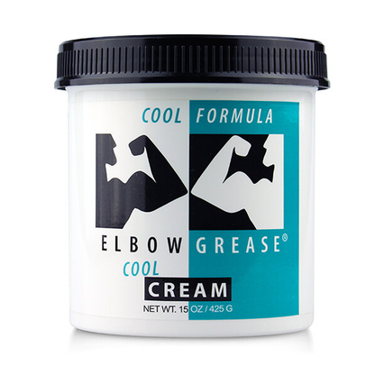 Elbow Grease Cool Cream Jar – Premium Cooling Lubricant
